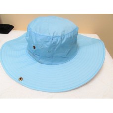 Outfly Ultralight UV Sun Visor Summer Outdoor Beach Big Hat Blue & Khaki  eb-10293671